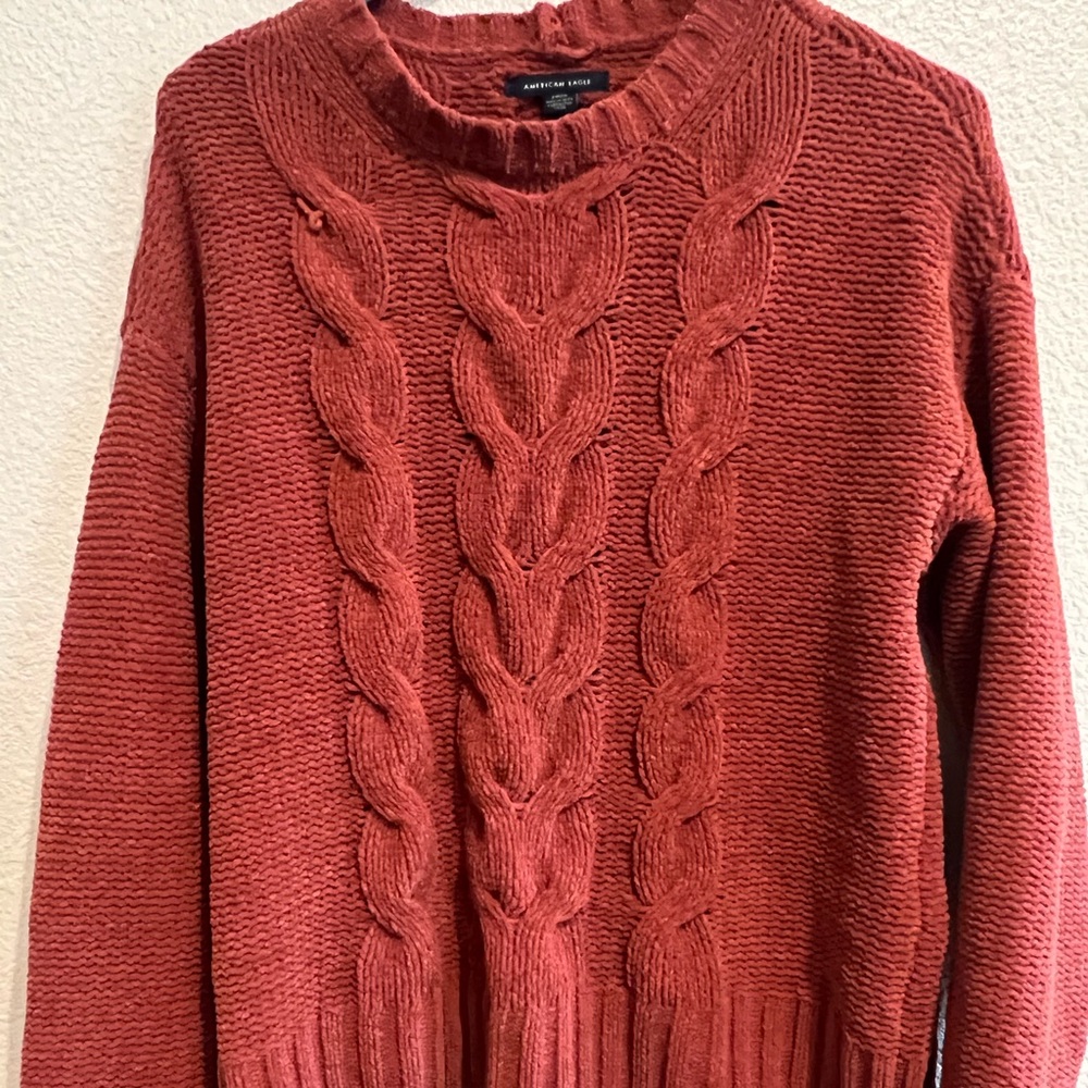 American‎ eagle cable knit sweater